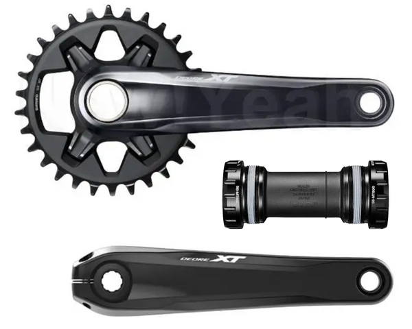 Shimano XT M8120 170mm crank arm set BOOST FREE SHIP