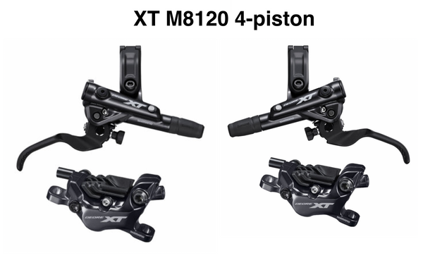 Shimano xt 2024 m8120 brakes set