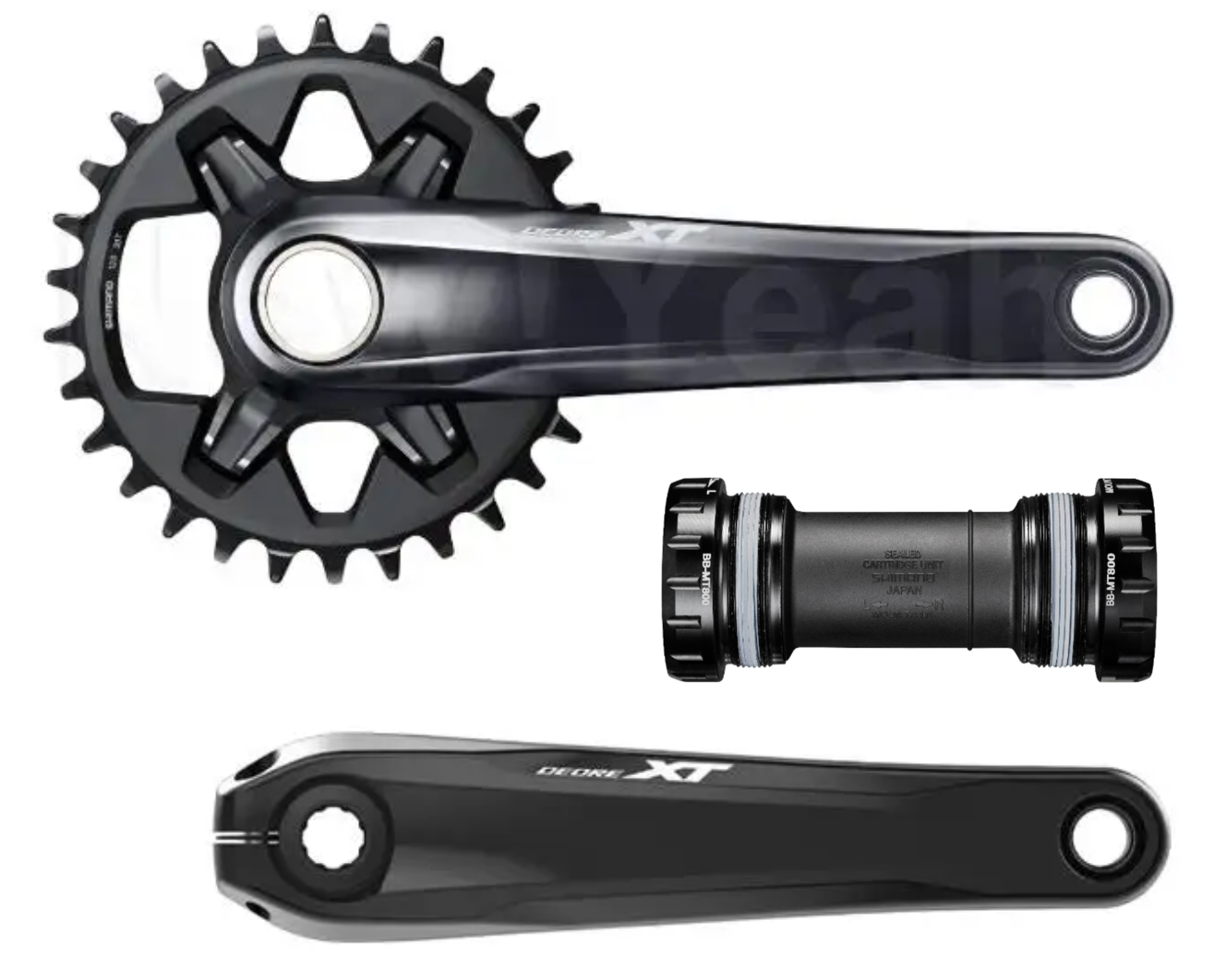 Shimano Deore XT FC-M8100 クランクアーム 165mm Shimano Deore Shimano Deore XT FC-M8100 クランクアーム 165mm Shimano Deore