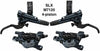 Shimano SLX M7120 hydro disc brake (pair) pre-bled metal pad w/ fin **FREE SHIP**